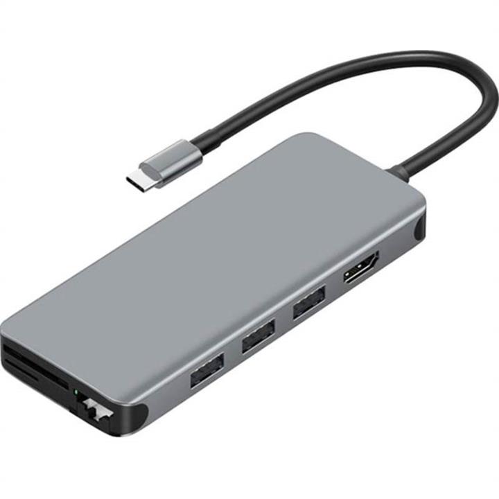هاب 12 پورت USB-C گرین لاین مدل 12 A